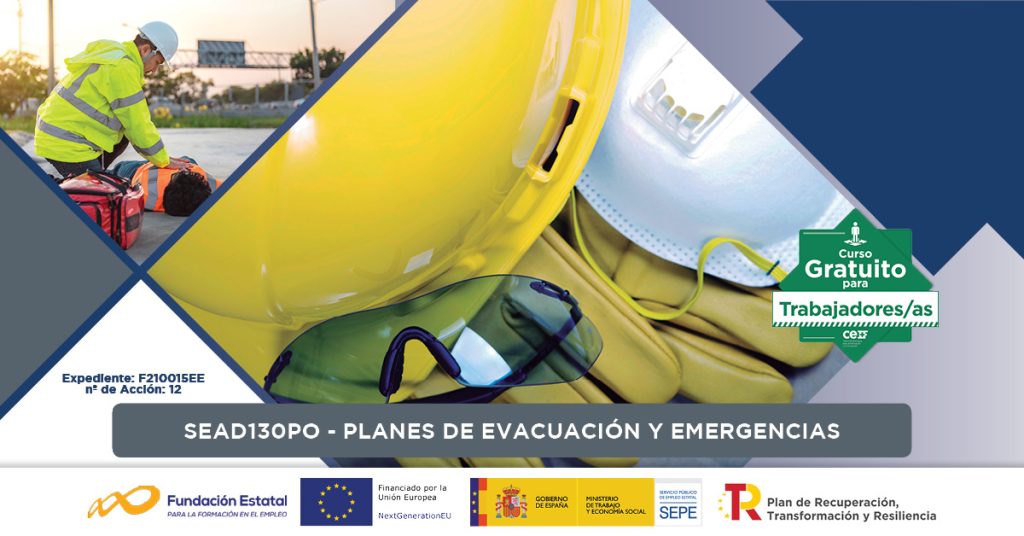 SEAD130PO - PLANES DE EVACUACIÓN Y EMERGENCIAS