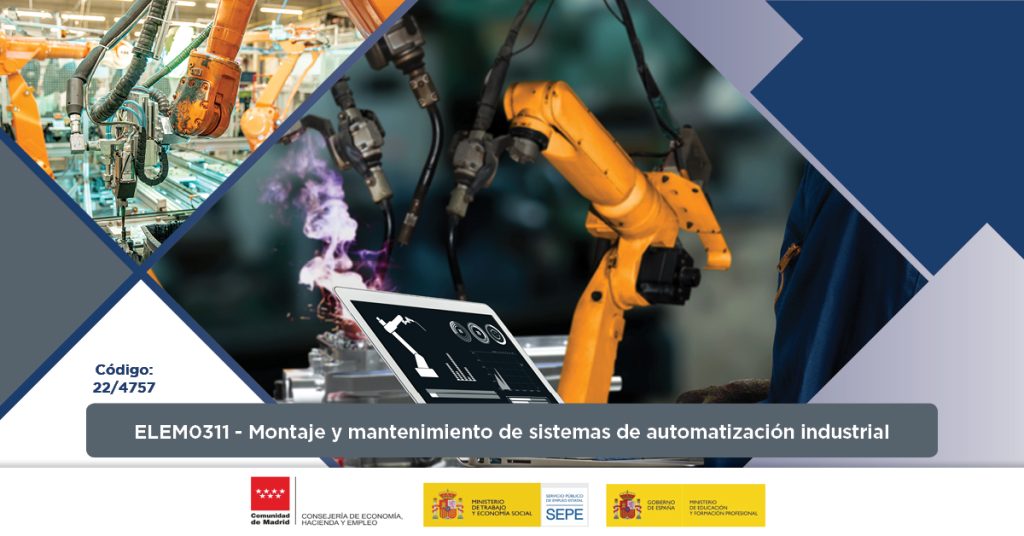 Montaje y mantenimiento de sistemas de automatización industrial
