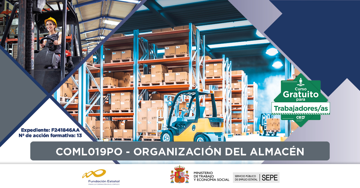 curso organización de almacén en madrid
