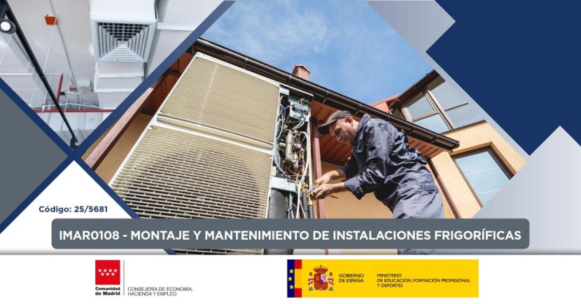 IMAR0108 MONTAJE Y MANTENIMIENTO DE INSTALACIONES FRIGORÍFICAS